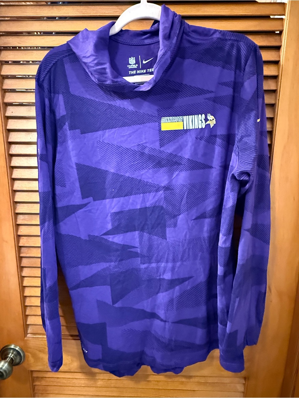 Nike Purple Minnesota Vikings Long-Sleeve Performance Hoodie